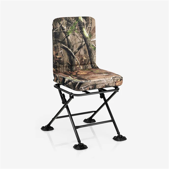 Goplus Hunting Chair, 360 Degree Swivel Hunting Seat with All-Terrain Duck Feet - Image 9