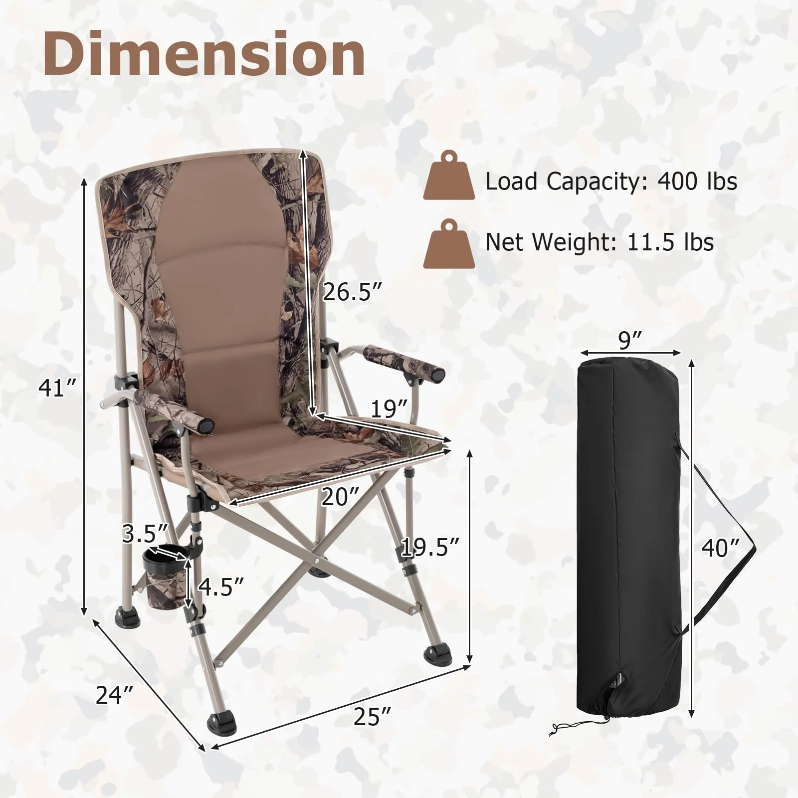 Goplus Hunting Chair - Image 4