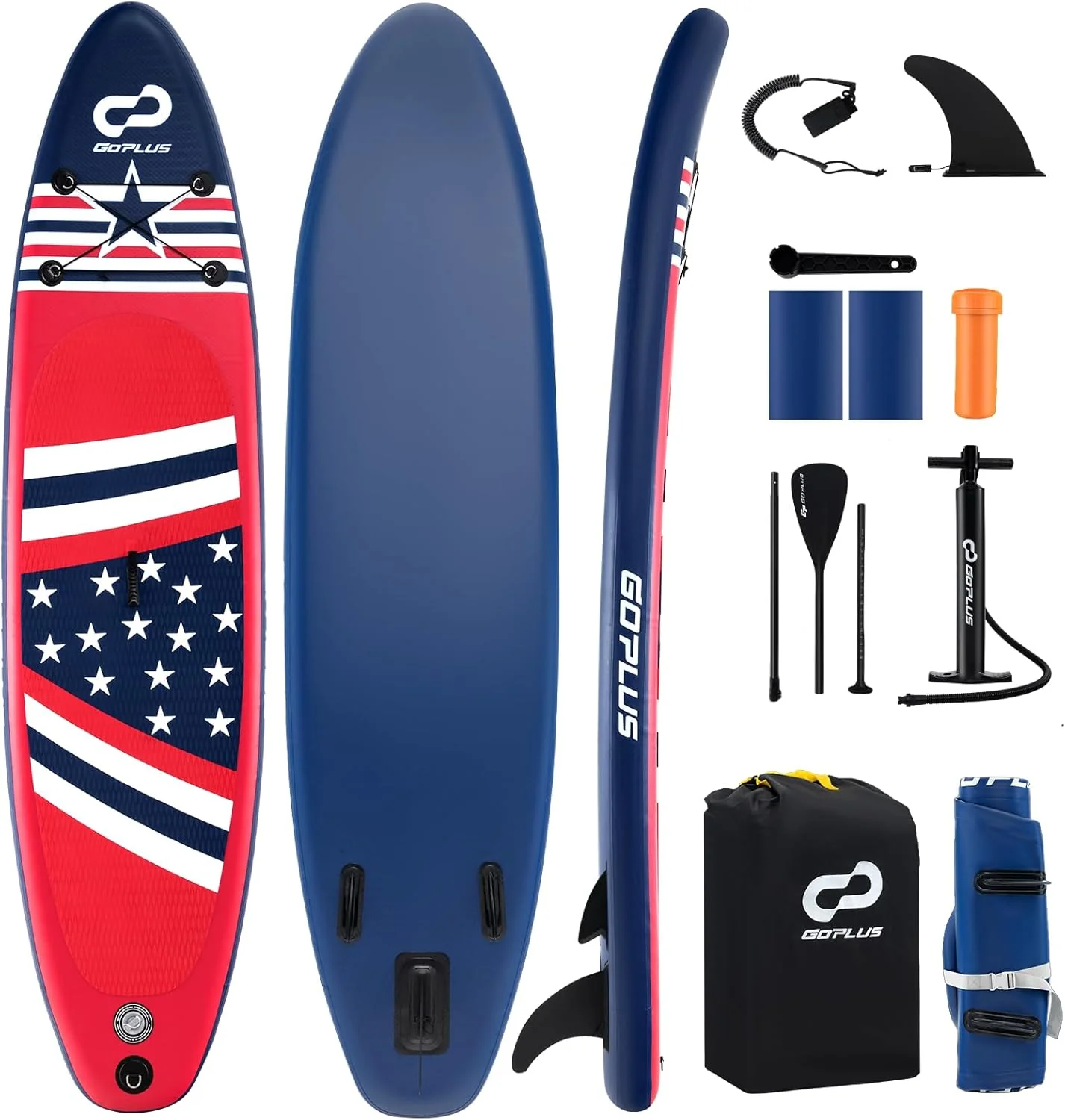 Goplus Inflatable Stand Up Paddle Board, 10FT SUP - Image 13