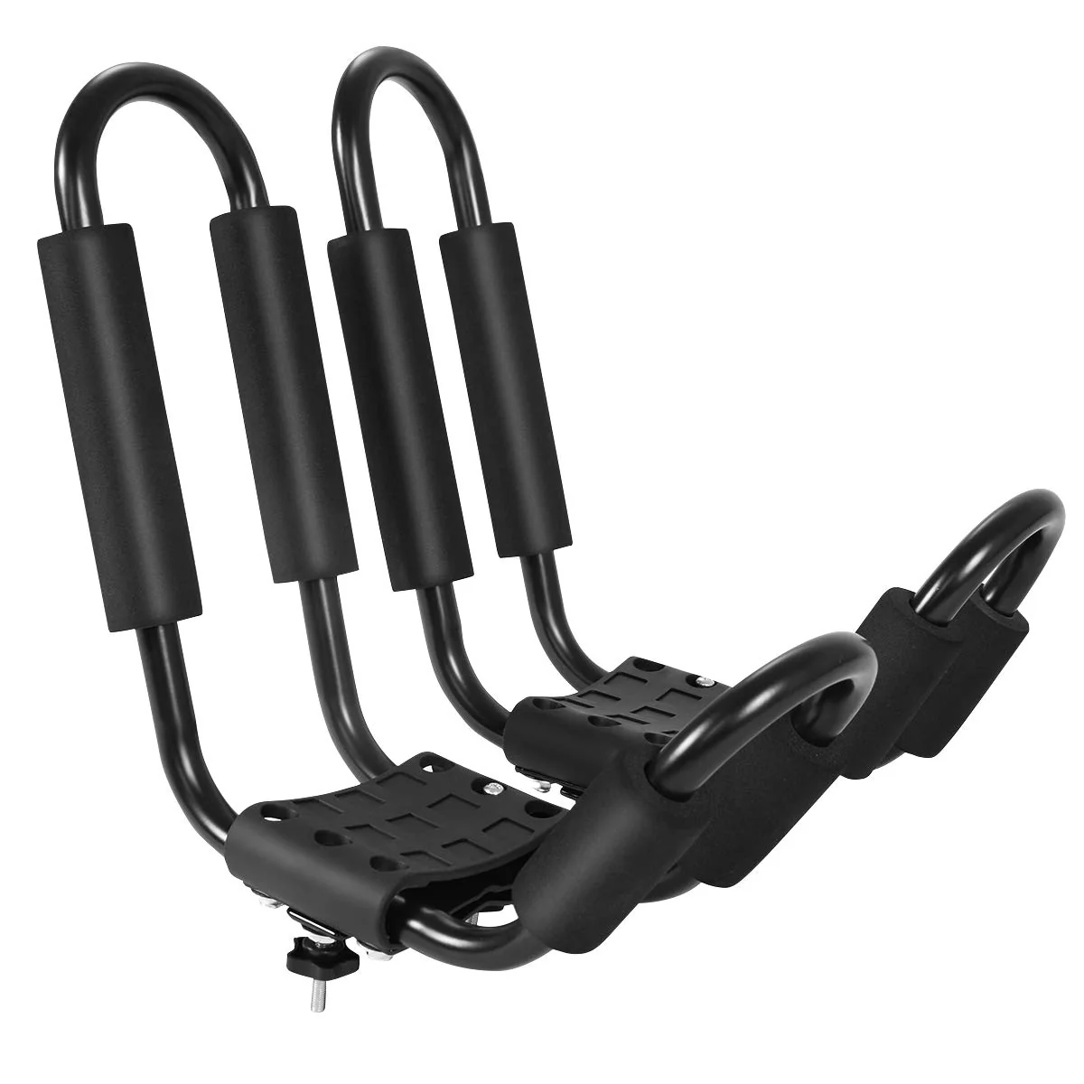 Goplus Kayak Carrier Universal 2 Pair J- Shape Rack Canoe Boat Surf Ski Roof Top Mounted - Image 7