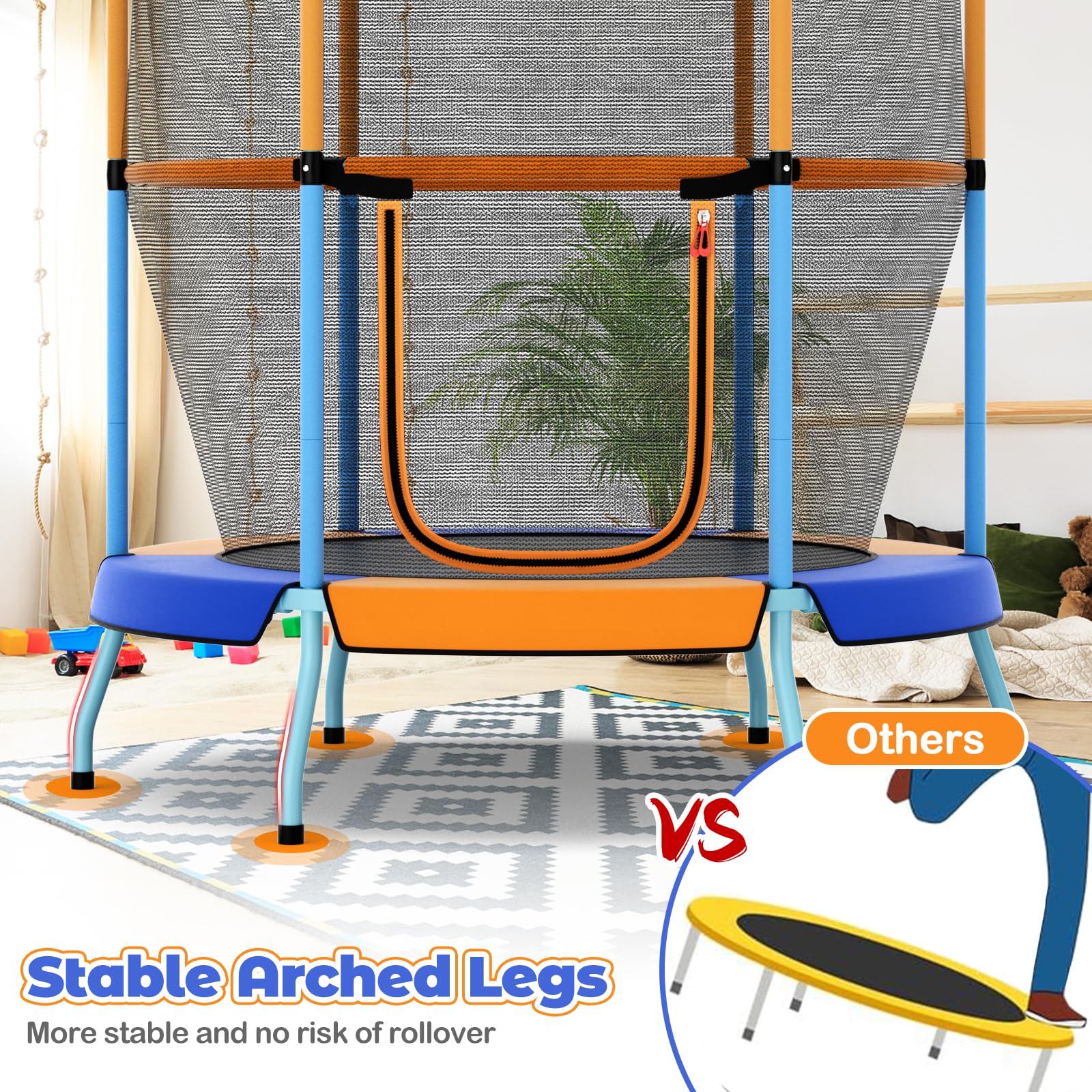 Goplus Kids Trampoline - Image 5