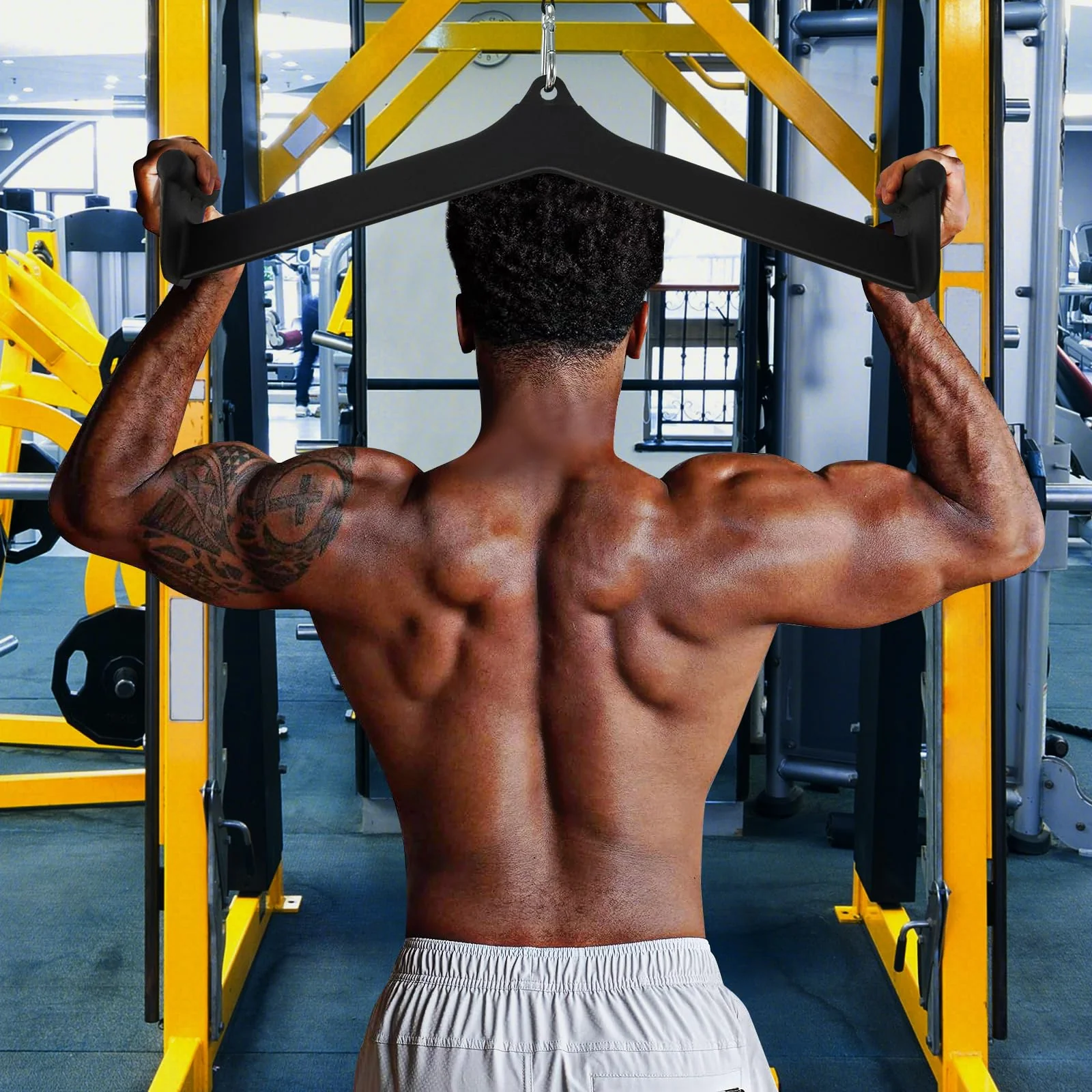 Goplus LAT Pulldown Attachment Set - Image 3