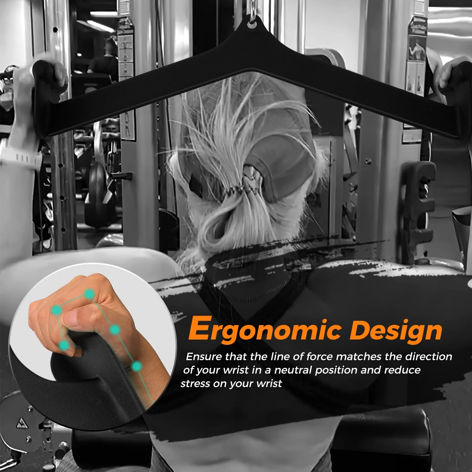 Goplus LAT Pulldown Attachment Set - Image 6