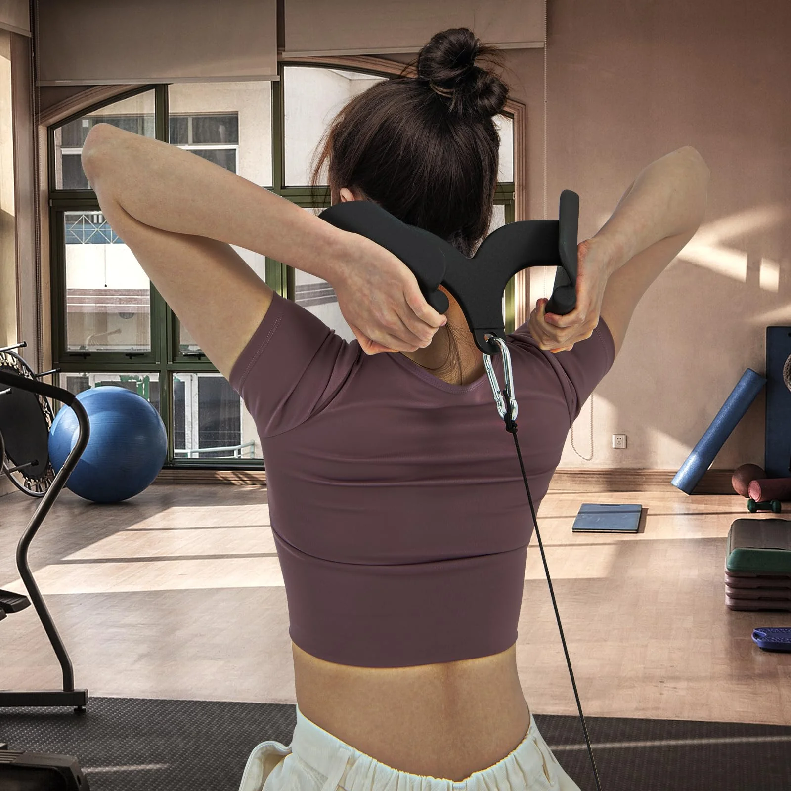 Goplus LAT Pulldown Attachment Set - Image 9