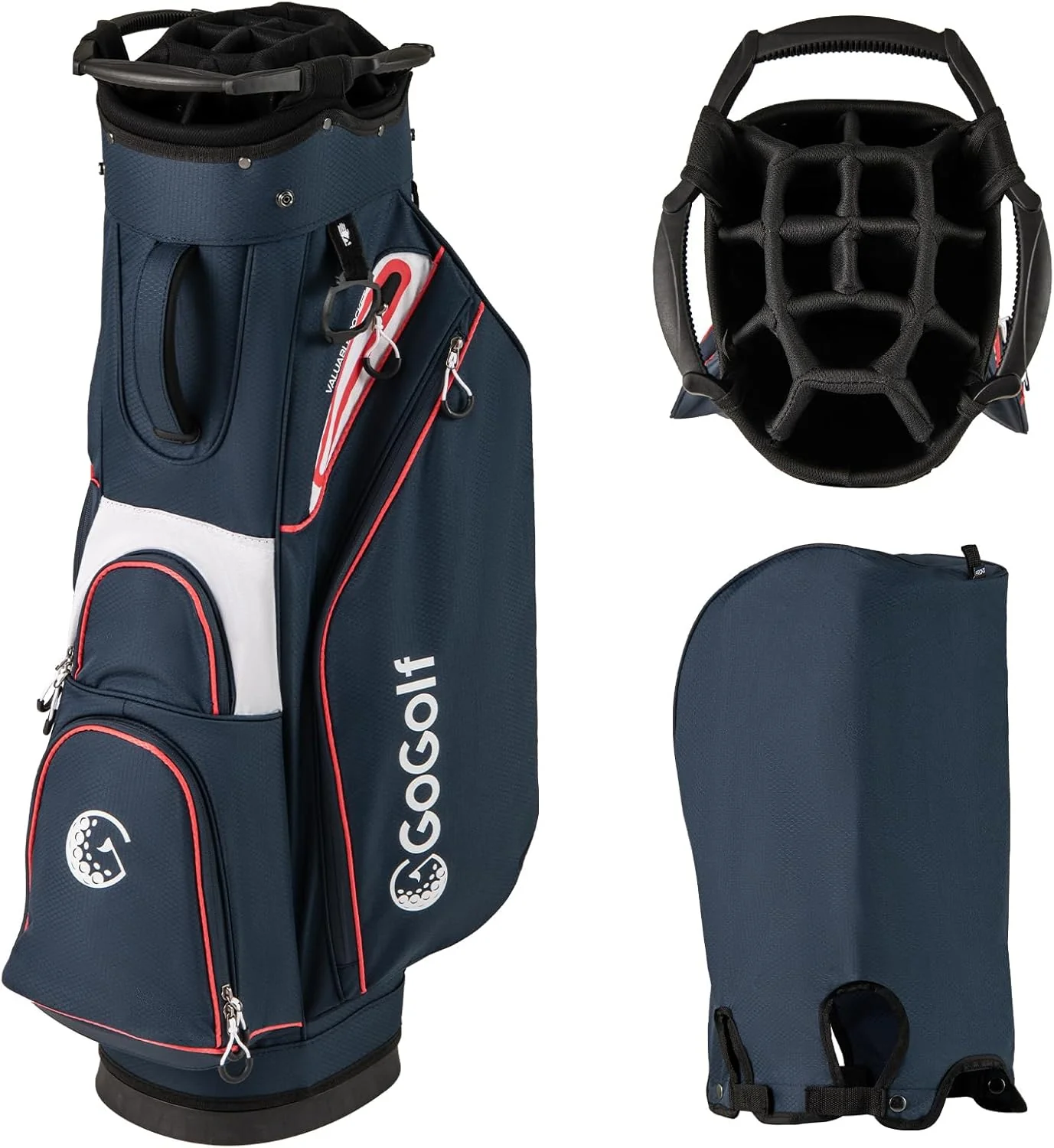 Goplus Lightweight Portable Golf Bag with 14-Way Divider Top for Men Women - Image 10