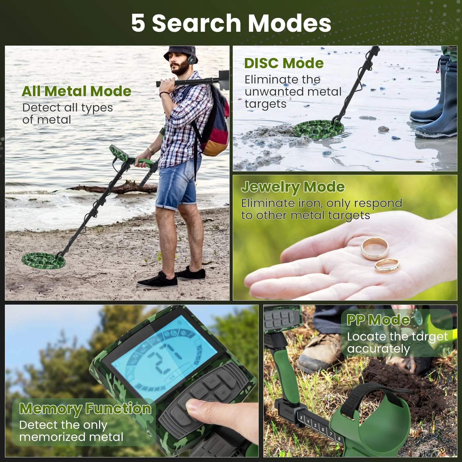 Goplus Metal Detector for Adults - Image 4