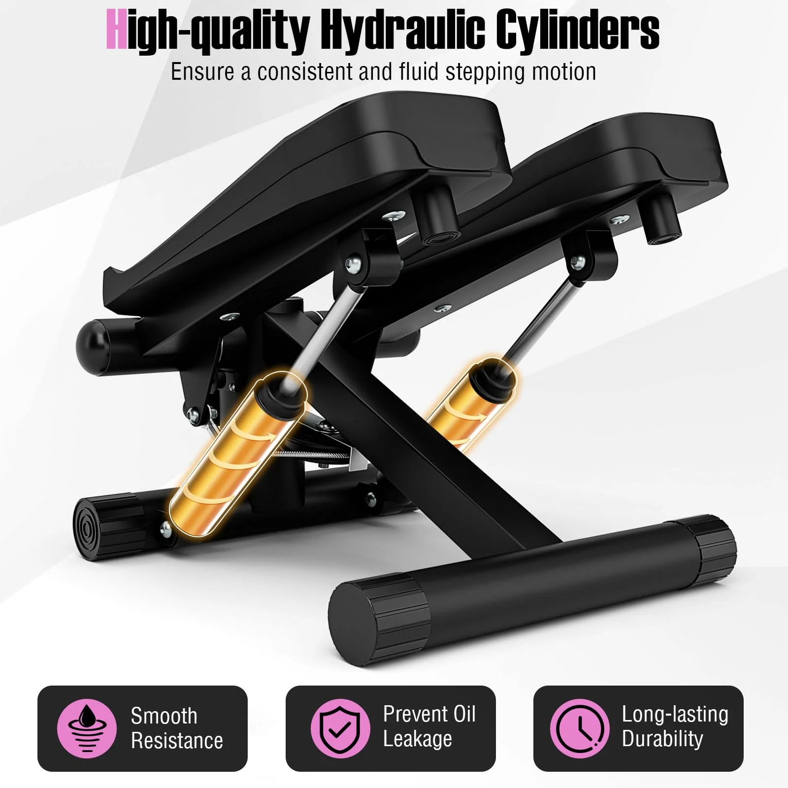 Goplus Mini Stepper for Exercise at Home - Image 4