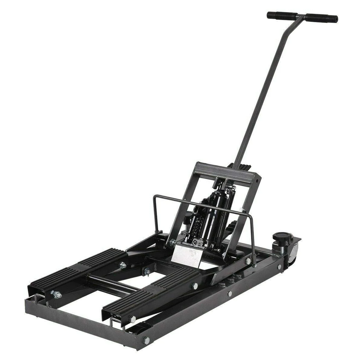 Goplus Motorcycle ATV Hydraulic Scissor Lift Jack Stand Quad Dirt Street Bike Hoist - Image 4