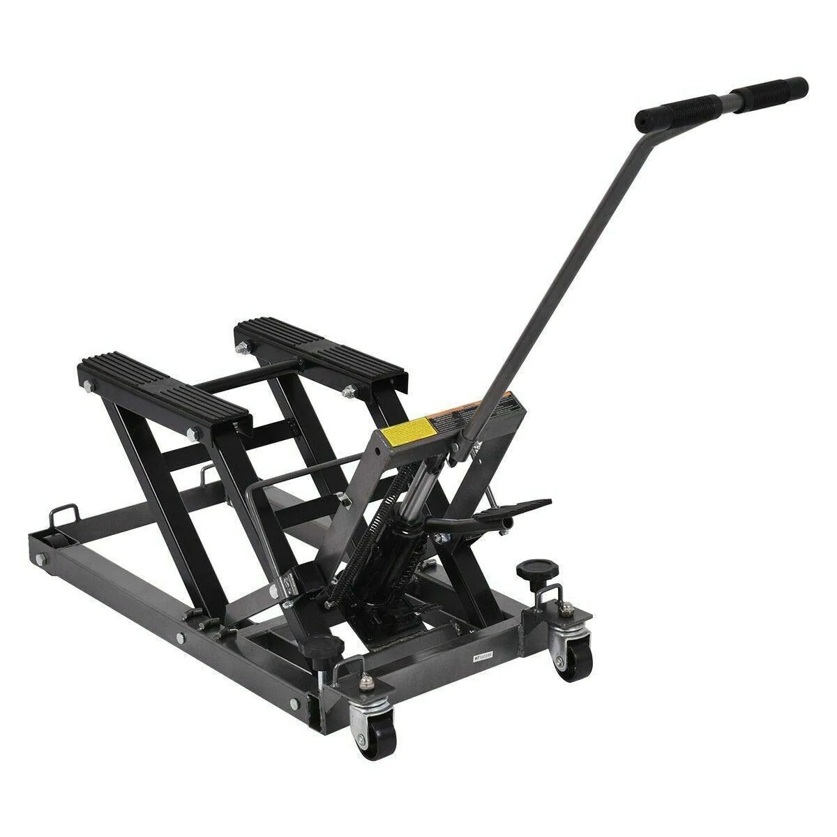 Goplus Motorcycle ATV Hydraulic Scissor Lift Jack Stand Quad Dirt Street Bike Hoist - Image 5