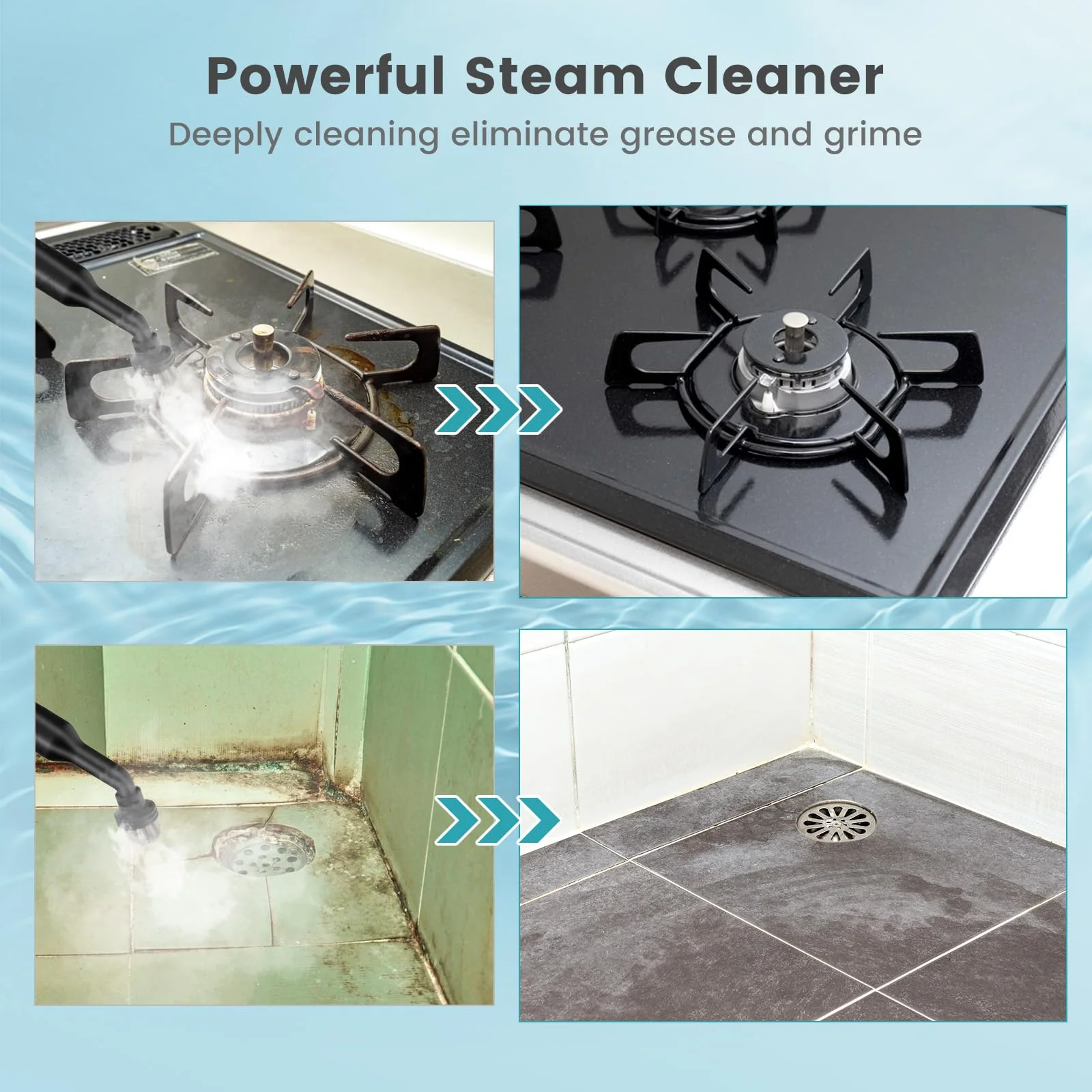 Goplus Multipurpose Handheld Steam Cleaner - Image 6