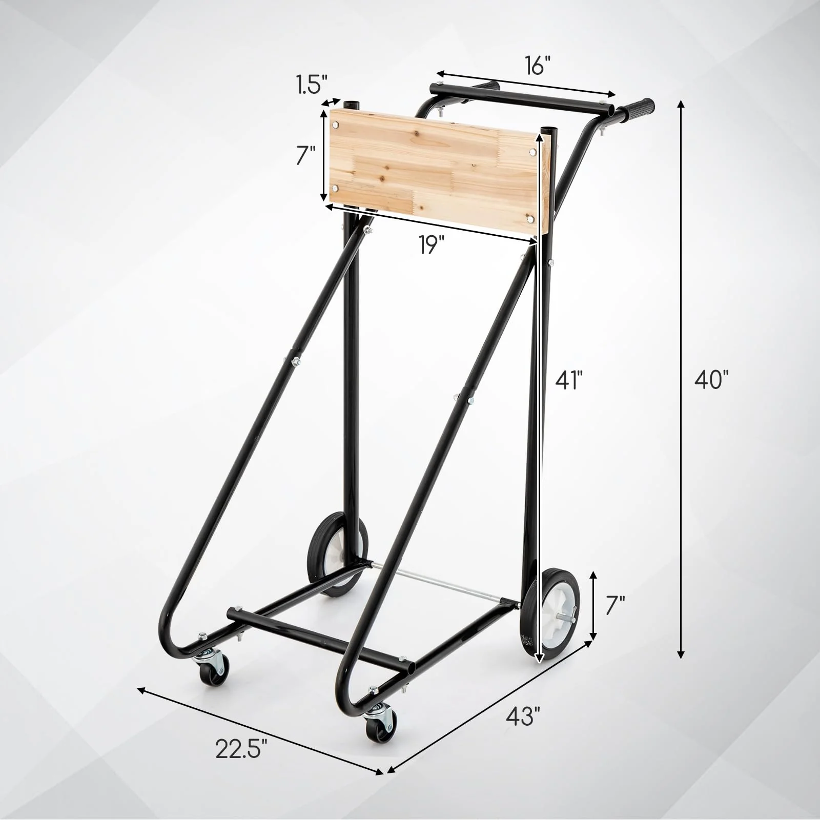 Goplus Outboard Boat Motor Stand - Image 8