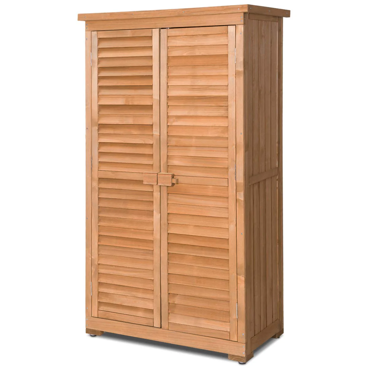 Goplus Outdoor Storage Cabinet - Image 8