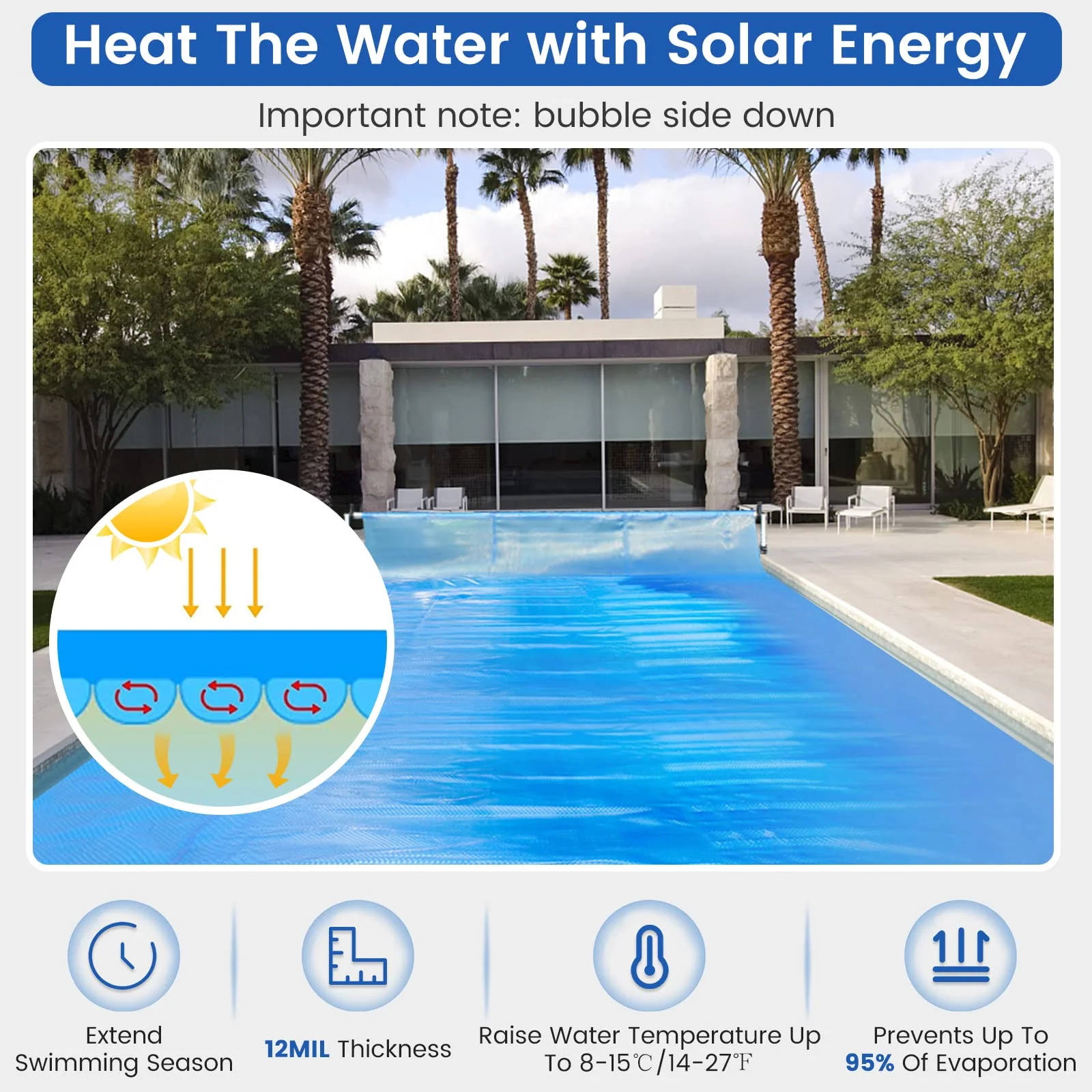 Goplus Pool Cover - Image 3