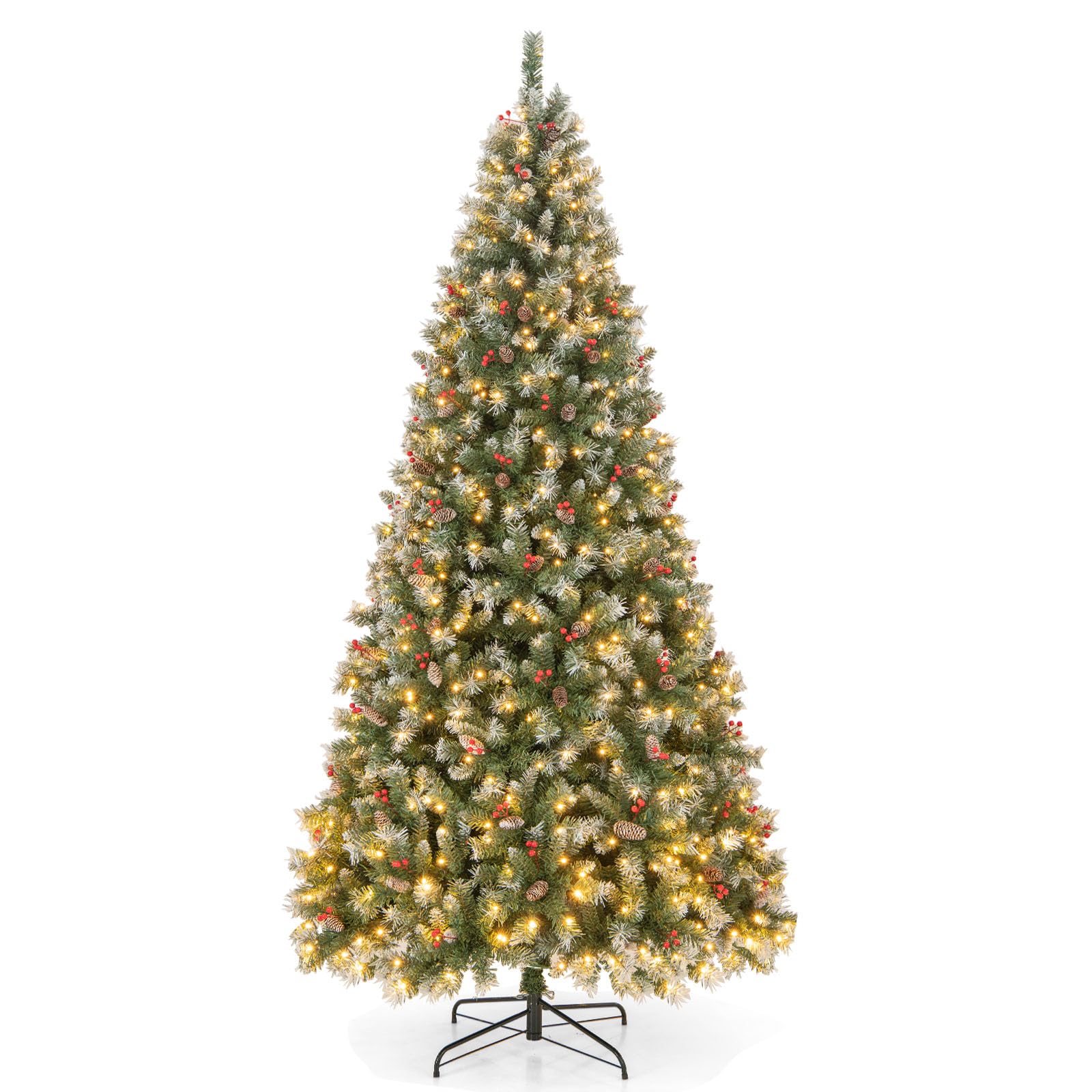 Goplus Pre-Lit Christmas Tree with 8 Lighting Modes - Image 9