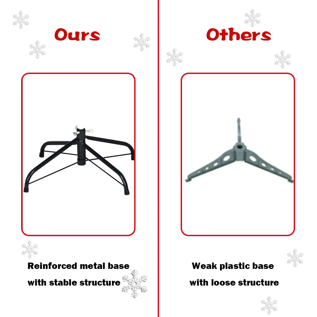 Goplus Pre-Lit Fiber Optic Artificial Christmas Tree - Image 8