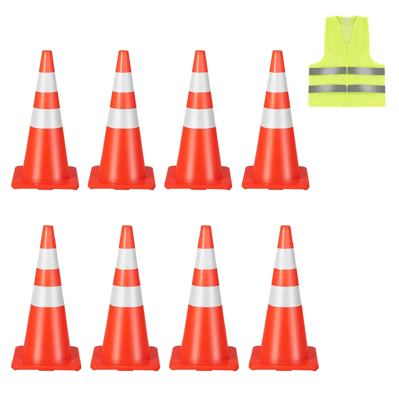 Goplus PVC Traffic Cones - Image 10