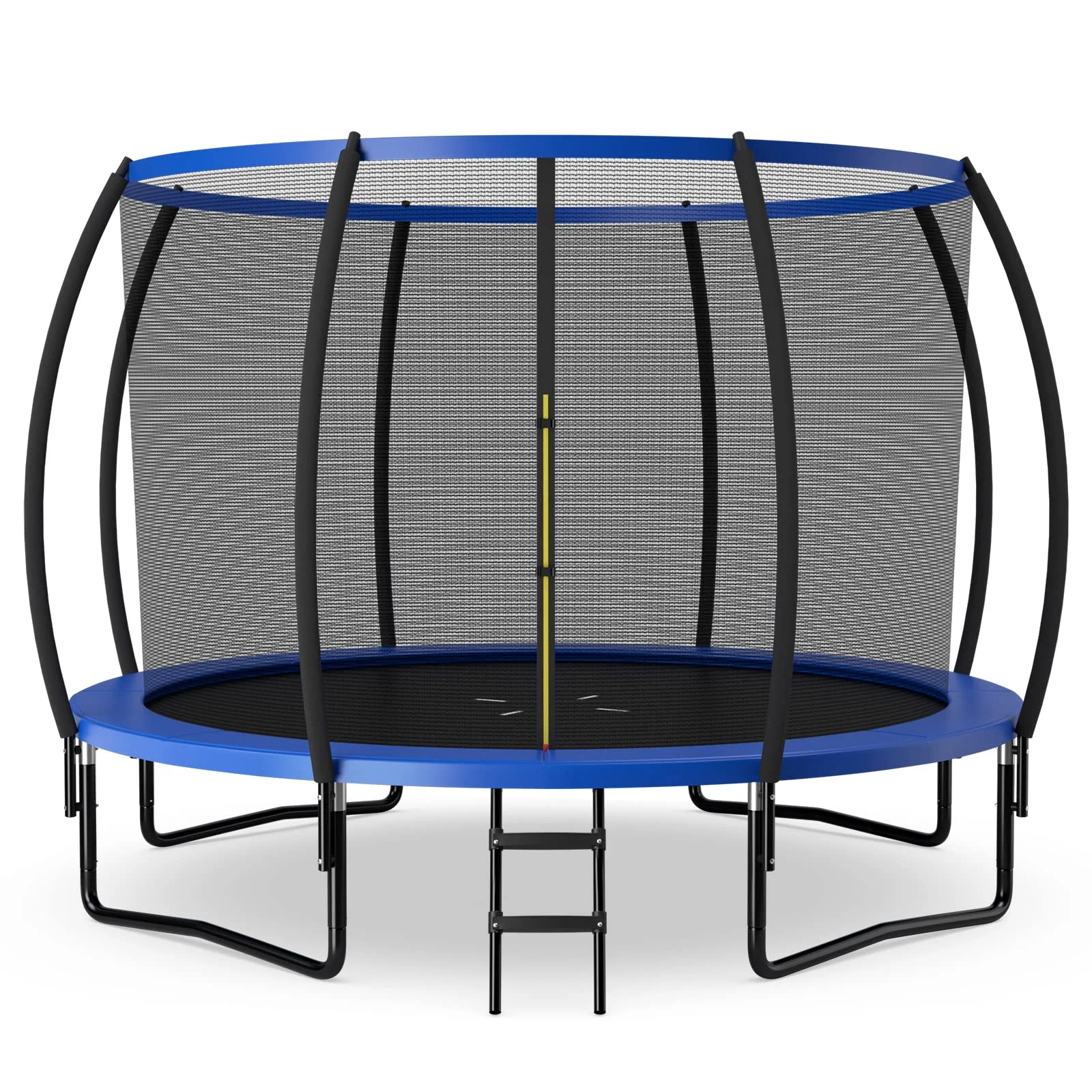 Goplus Recreational Trampolines 8FT 10FT 12FT, 400LBS Bearing Outdoor Trampoline with Enclosure - Image 10