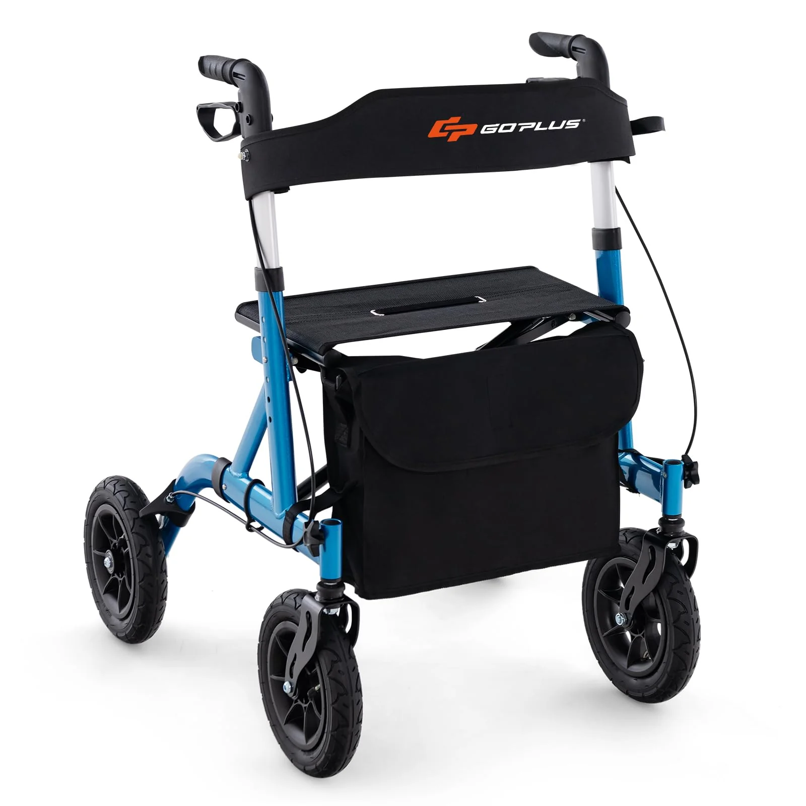 Goplus Rollator Walkers for Seniors with Seat - Image 9