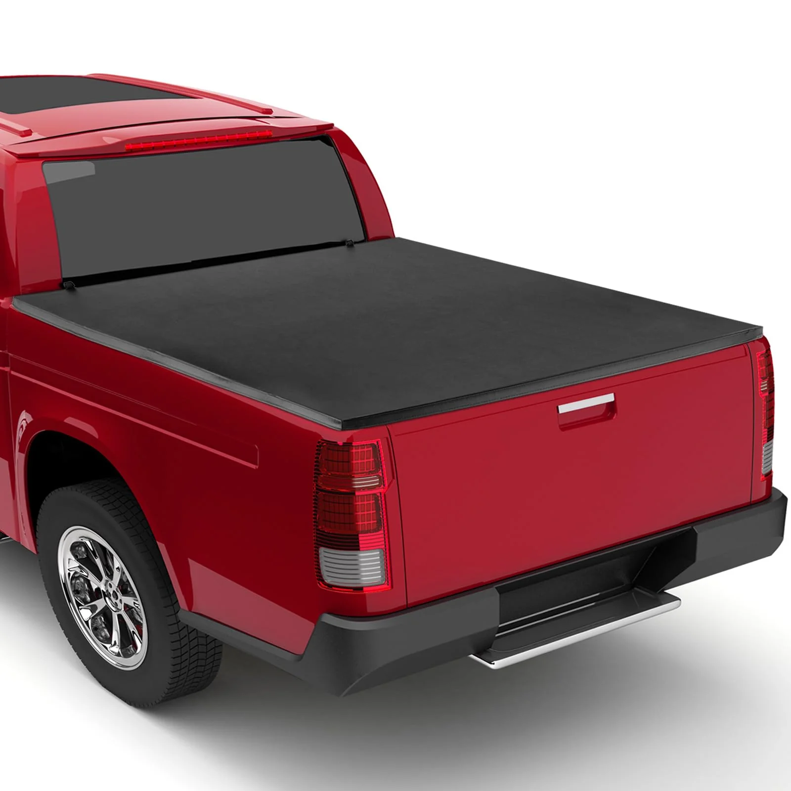 Goplus Soft Quad-Fold Tonneau Cover - Image 11
