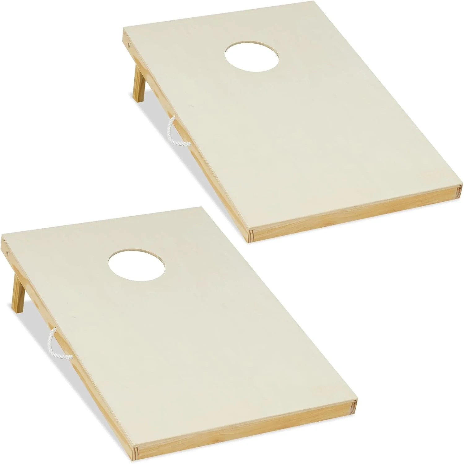Goplus Solid Wood Corn Hole Game Board Includes 8 Bean Bags - Image 10