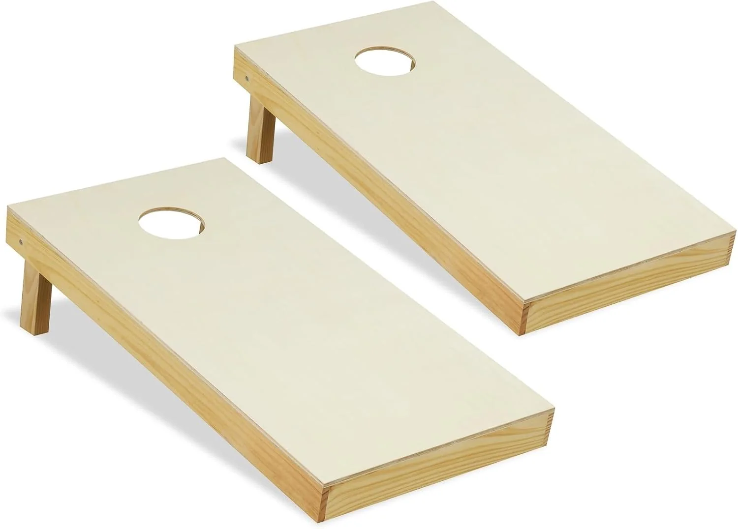 Goplus Solid Wood Corn Hole Game Board Includes 8 Bean Bags - Image 19