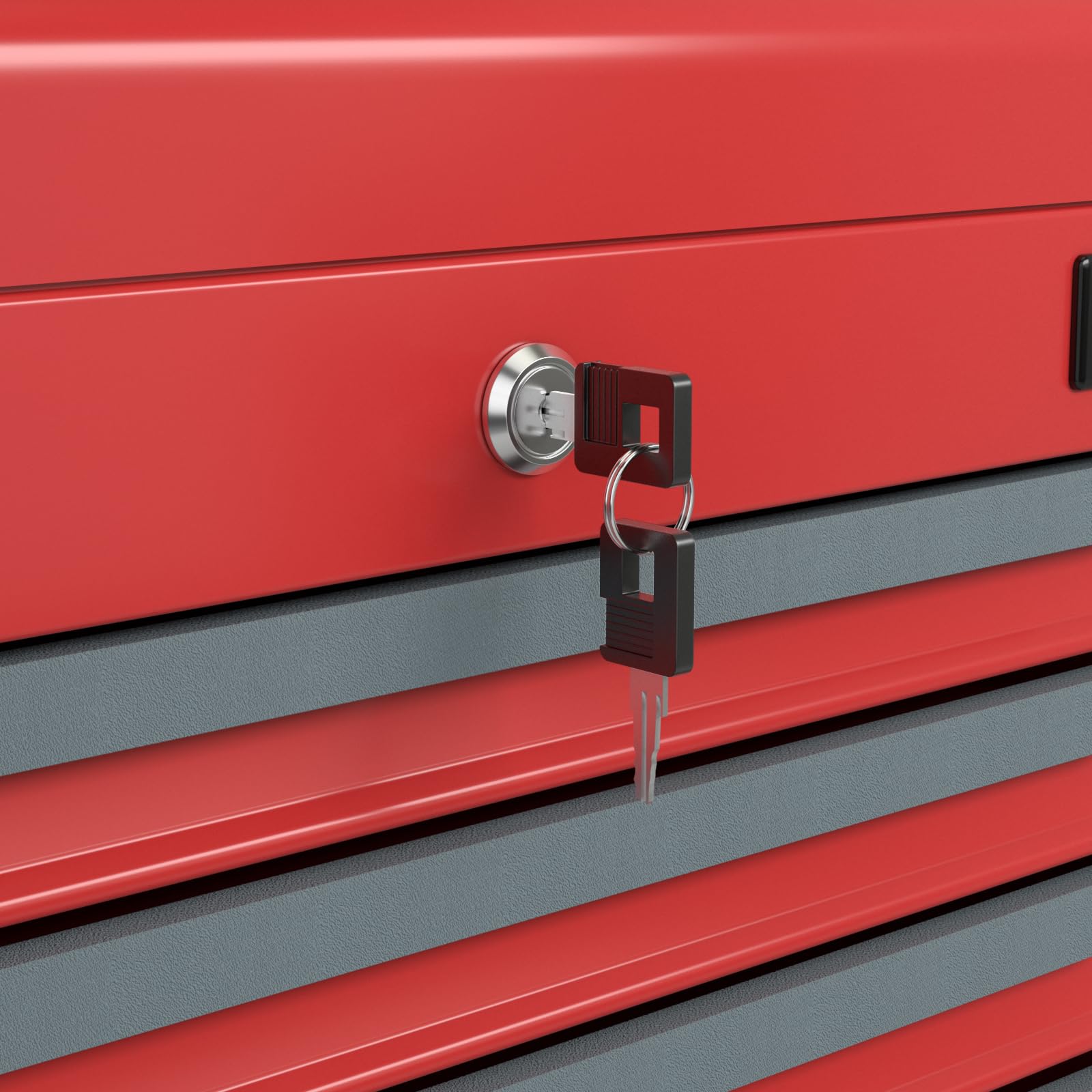 Goplus Tool Chest, 6 Drawers Extra Large Rolling Too Storage Cabinet with 4â Universal Lockable Wheels - Image 4