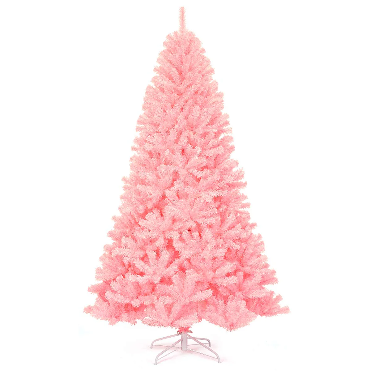 Goplus Unlit Artificial Christmas Tree, 100% New PVC Material, Xmas Tree for Indoor and Outdoor Decoration - Image 10