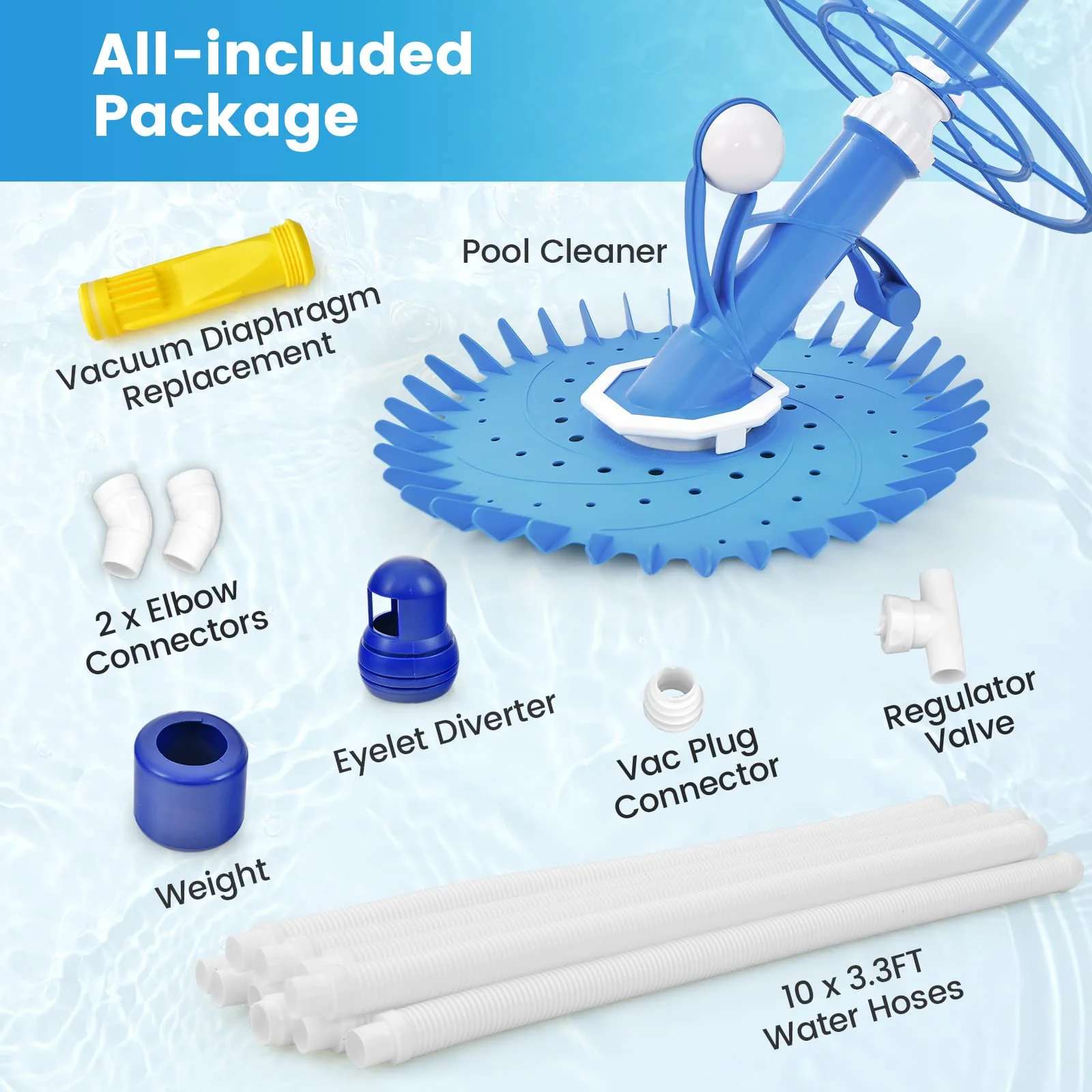 Goplus Upgraded Automatic Pool Cleaner - Image 2
