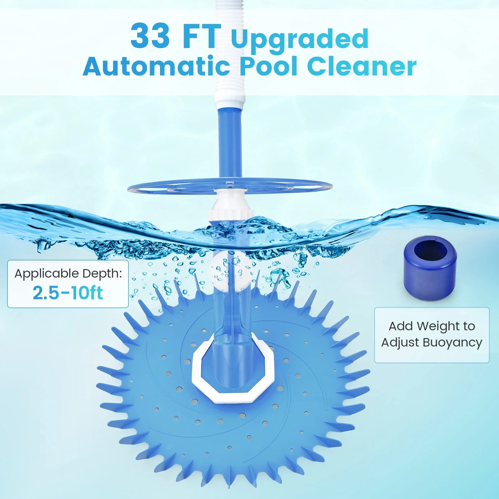 Goplus Upgraded Automatic Pool Cleaner - Image 7