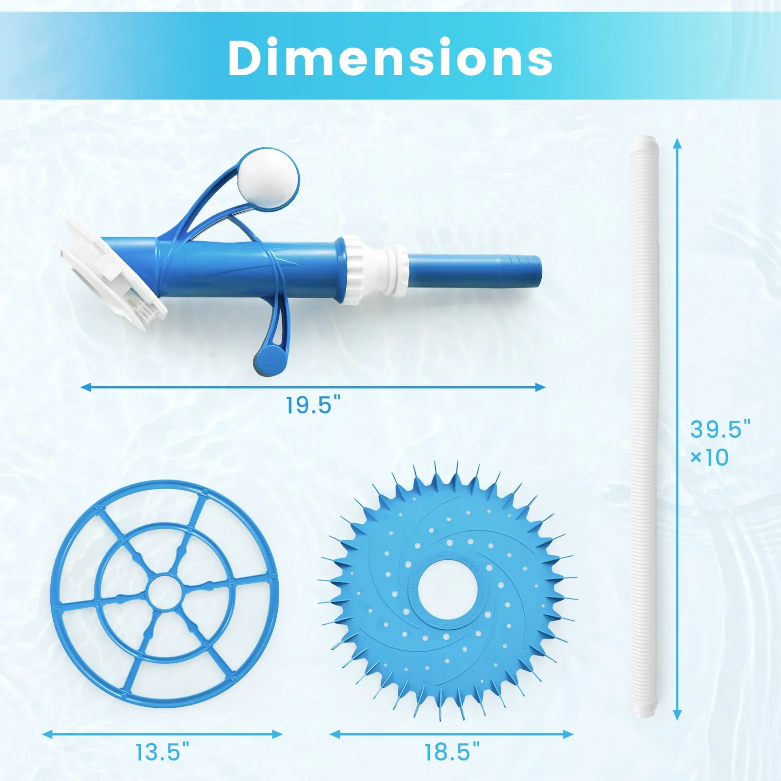 Goplus Upgraded Automatic Pool Cleaner - Image 8