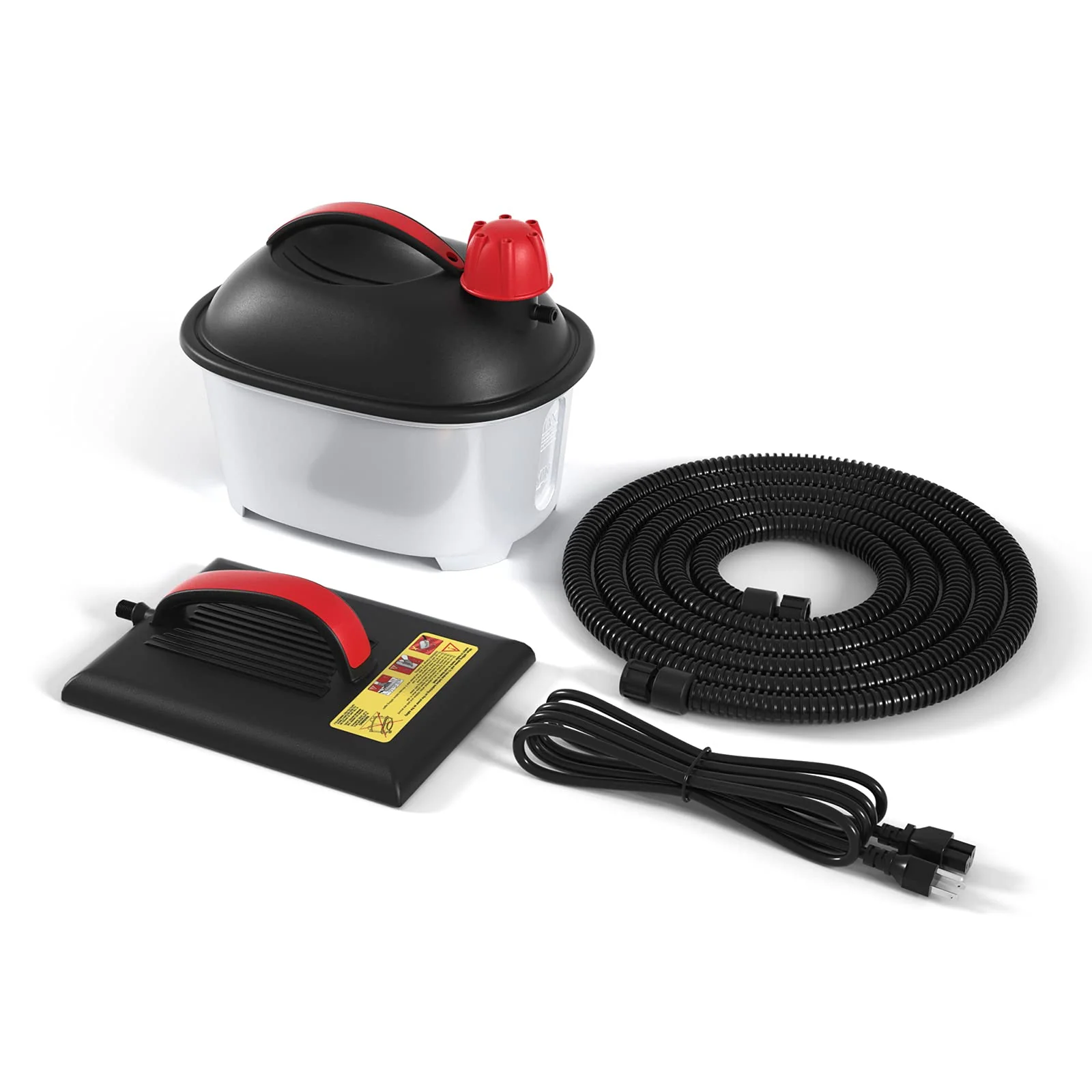 Goplus Wallpaper Steamer Chemical-Free Cleaner for Wallpaper Removal w/ 10FT Hose & Large Steam Plate - Image 9