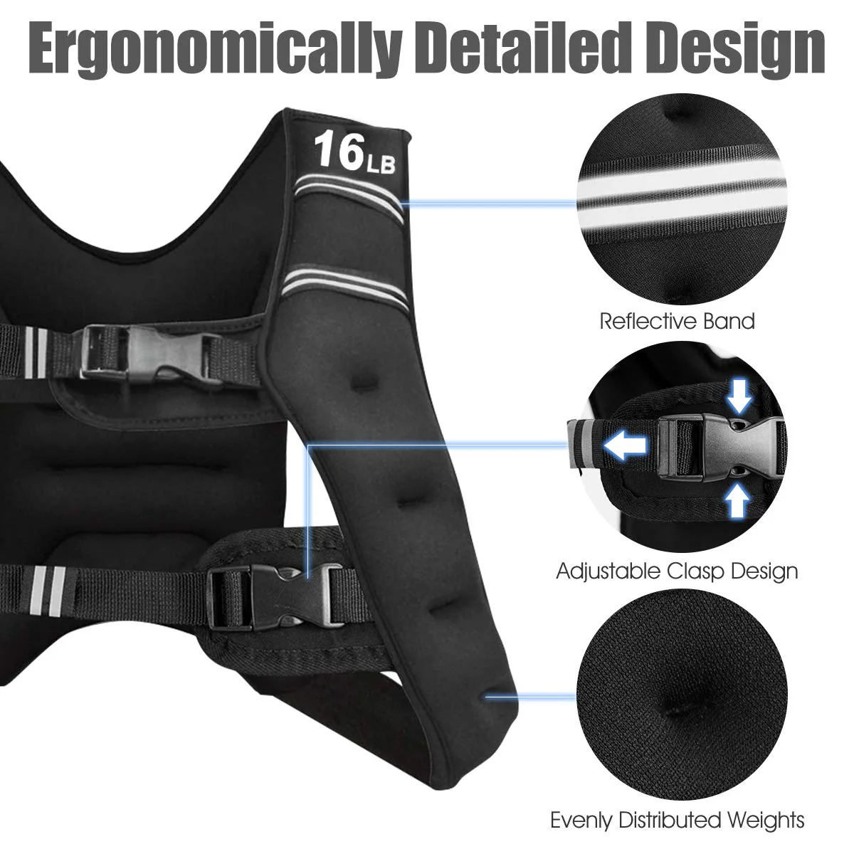 Goplus Weighted Vest - Image 6