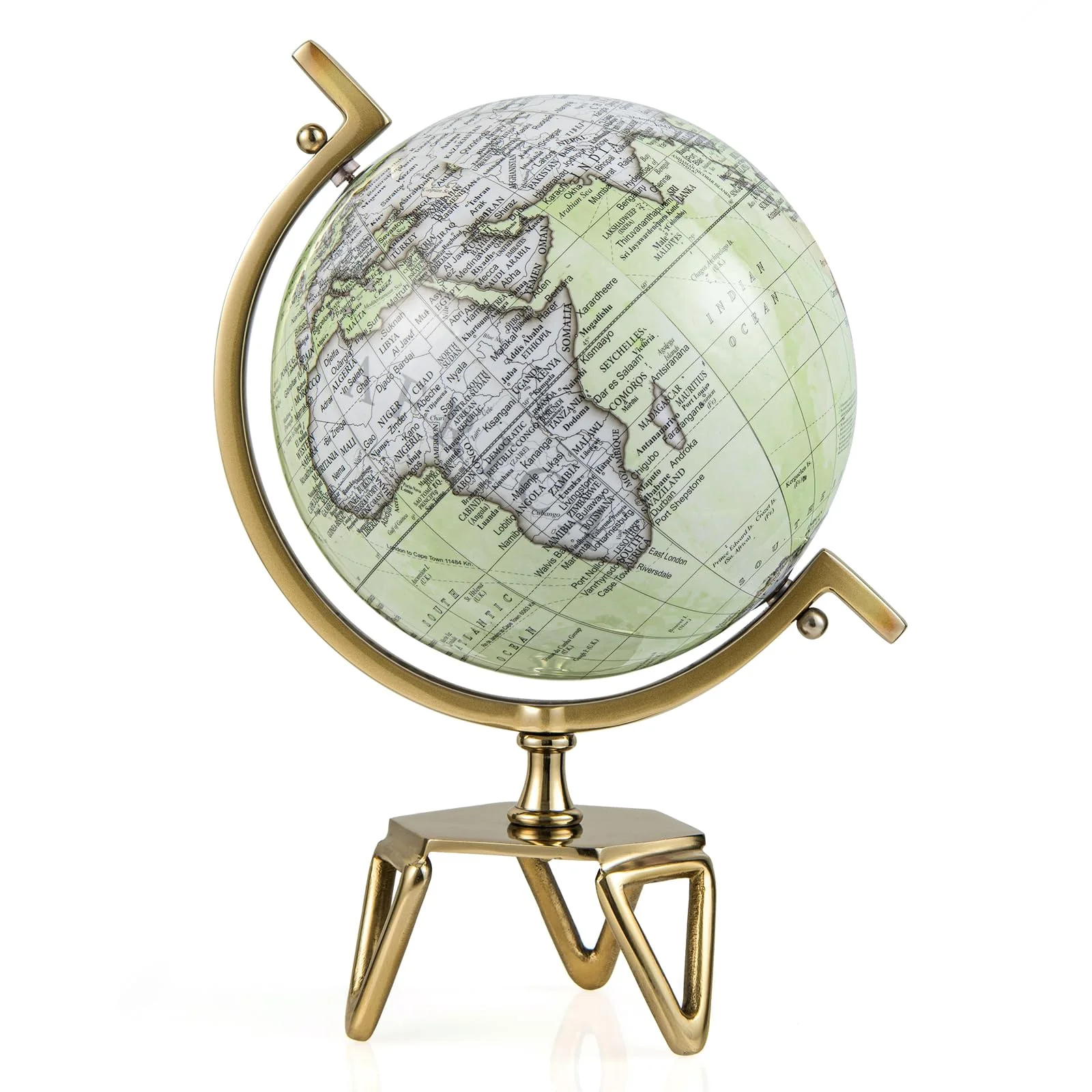Goplus World Globe, Dia 5/8/10 Inch Educational Geographic Globe - Image 11