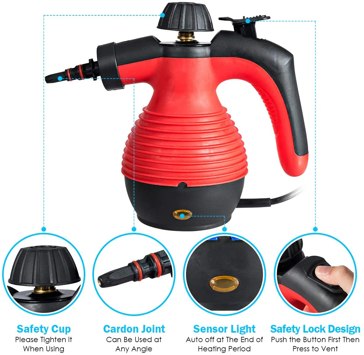 Handheld Pressurized Steam Cleaner - Image 10