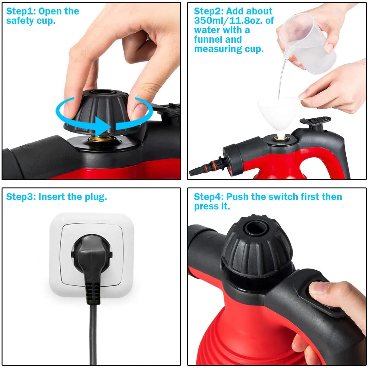 Handheld Pressurized Steam Cleaner - Image 3