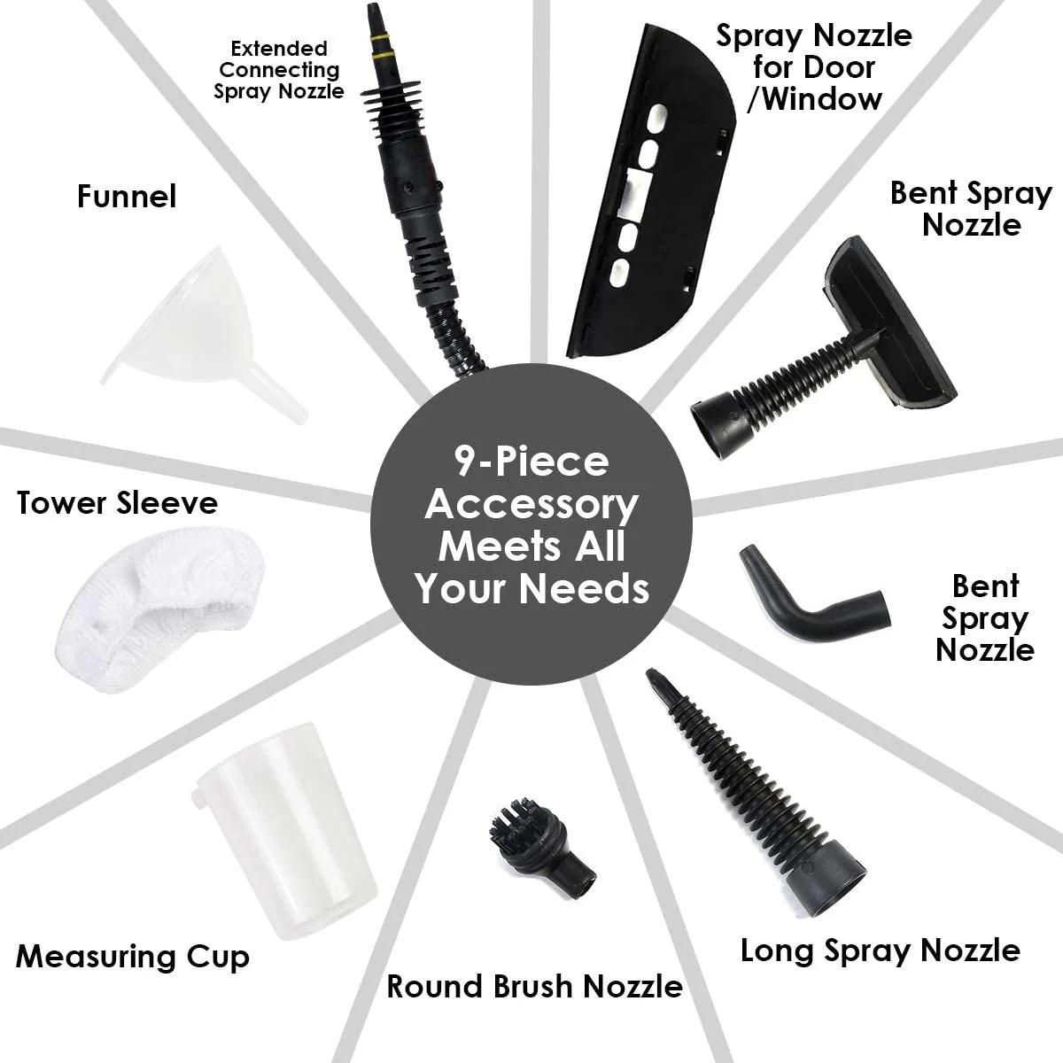 Handheld Pressurized Steam Cleaner - Image 5