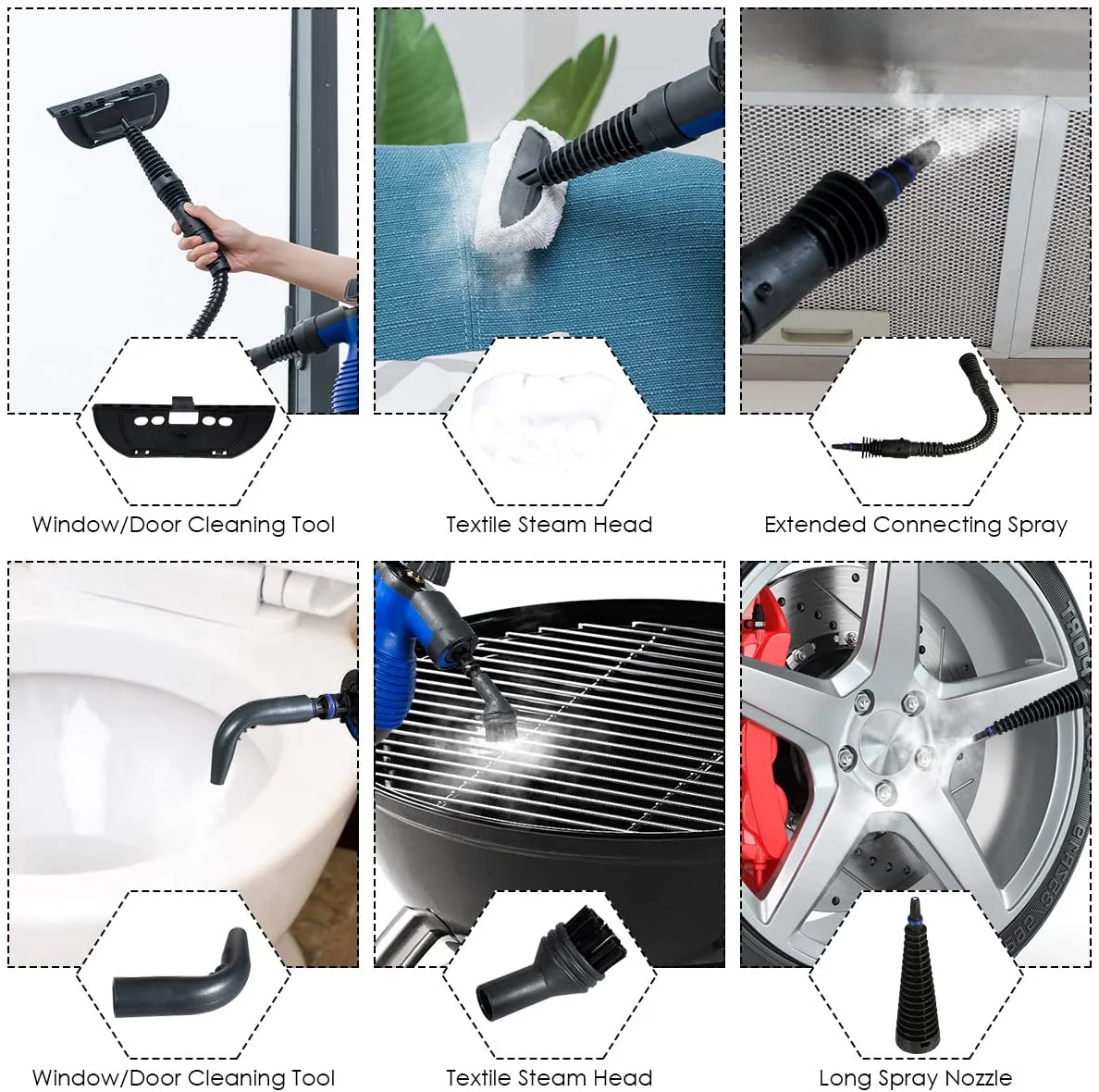 Handheld Pressurized Steam Cleaner - Image 9