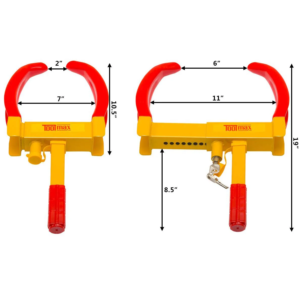 Heavy Duty Trailer Lock Wheel Clamp - Image 7