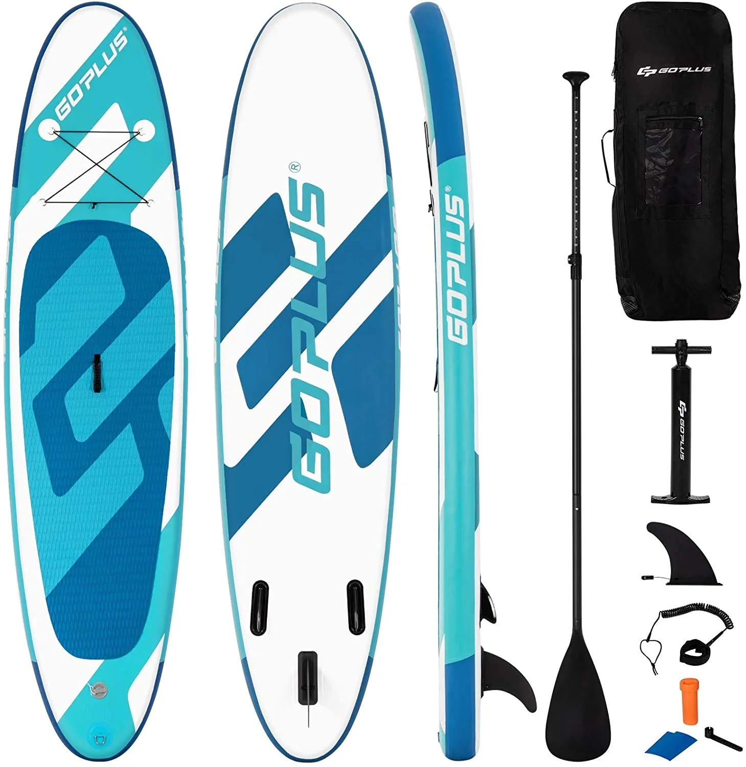 Goplus 10ft/11ft Inflatable Stand Up Paddle Board - Image 8