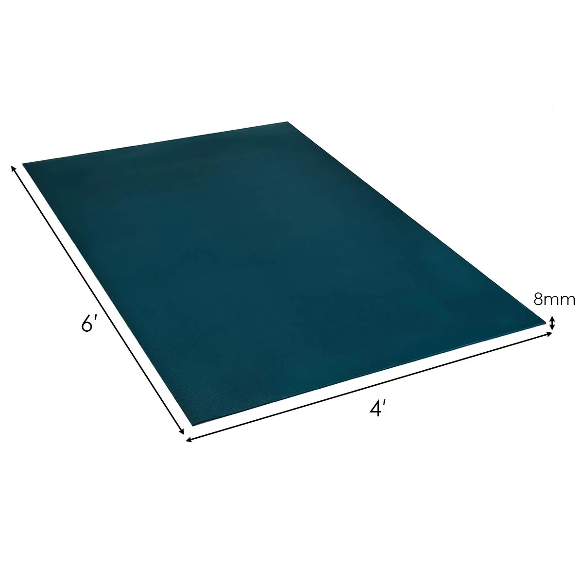 Large Yoga Mat, 7' x 5' x 8mm and 6' x 4' x 8mm with Straps - Image 21