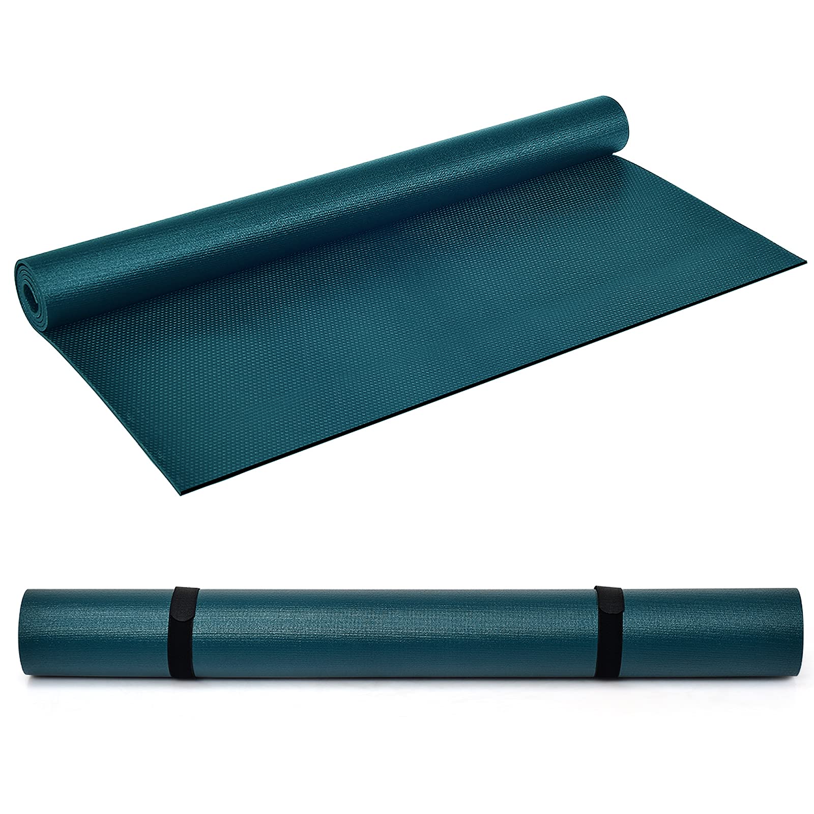 Large Yoga Mat, 7' x 5' x 8mm and 6' x 4' x 8mm with Straps - Image 22