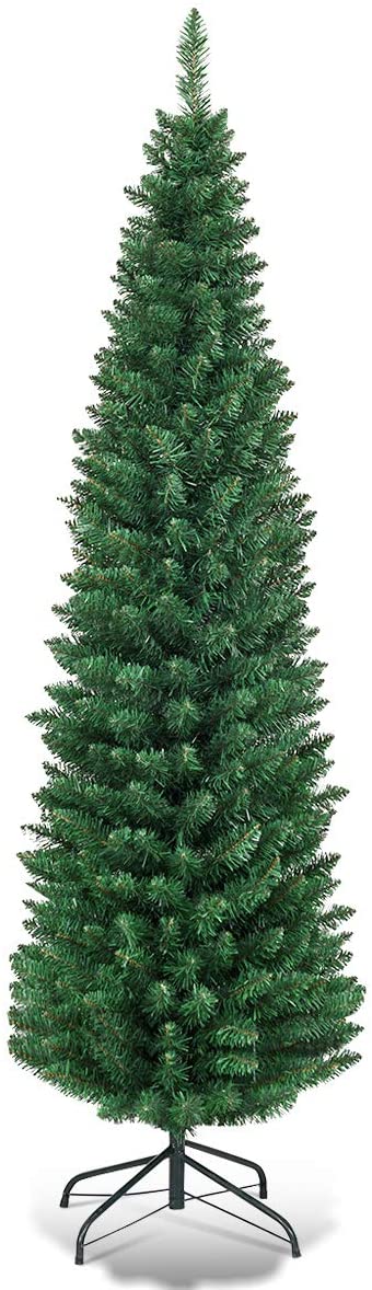 Pencil Christmas Tree, Artificial Slim Skinny Tree - Image 2