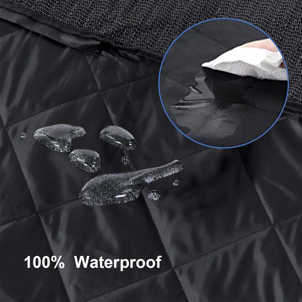 Pet Seat Cover Dog Car Seat Cover Waterproof Nonslip Rubber Backing - Image 5