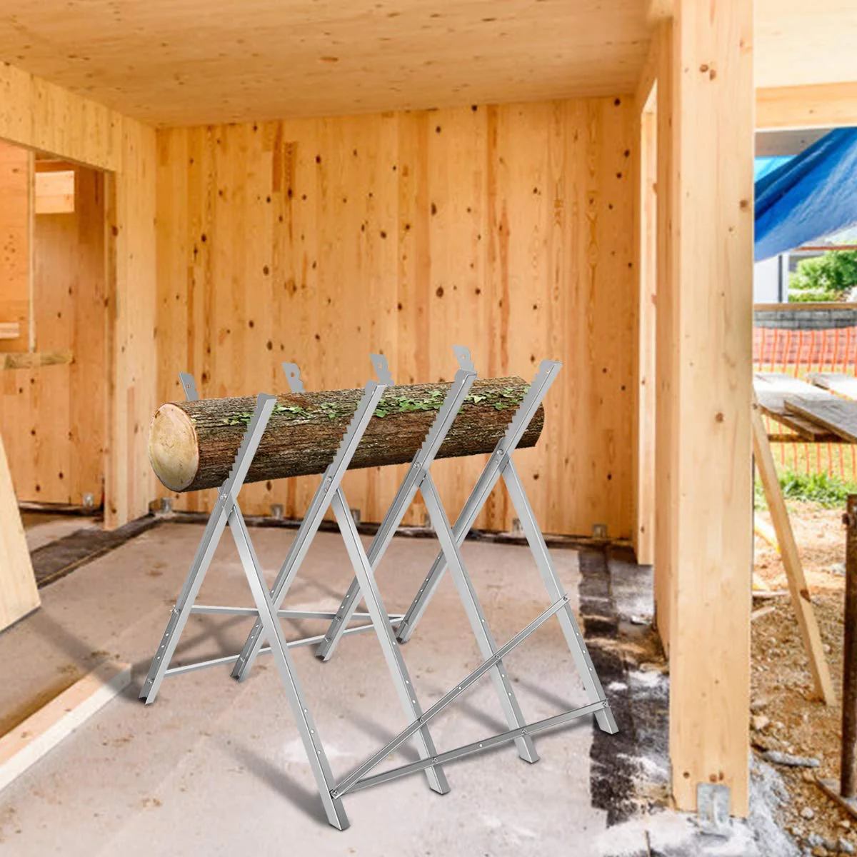 Portable Folding Sawhorse - Image 3