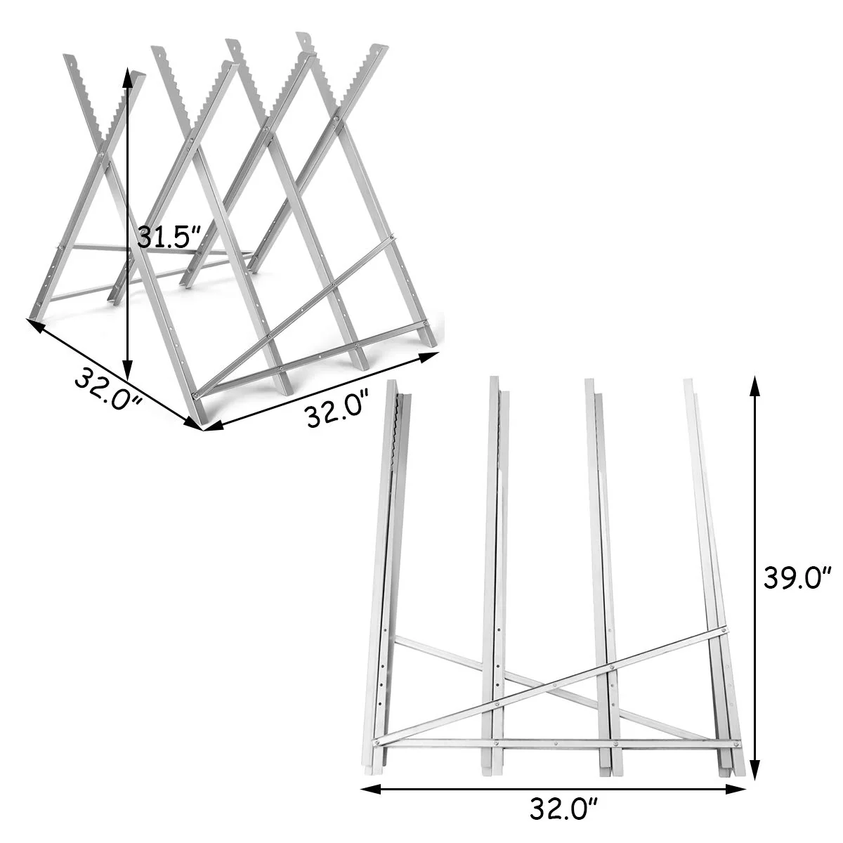 Portable Folding Sawhorse - Image 8