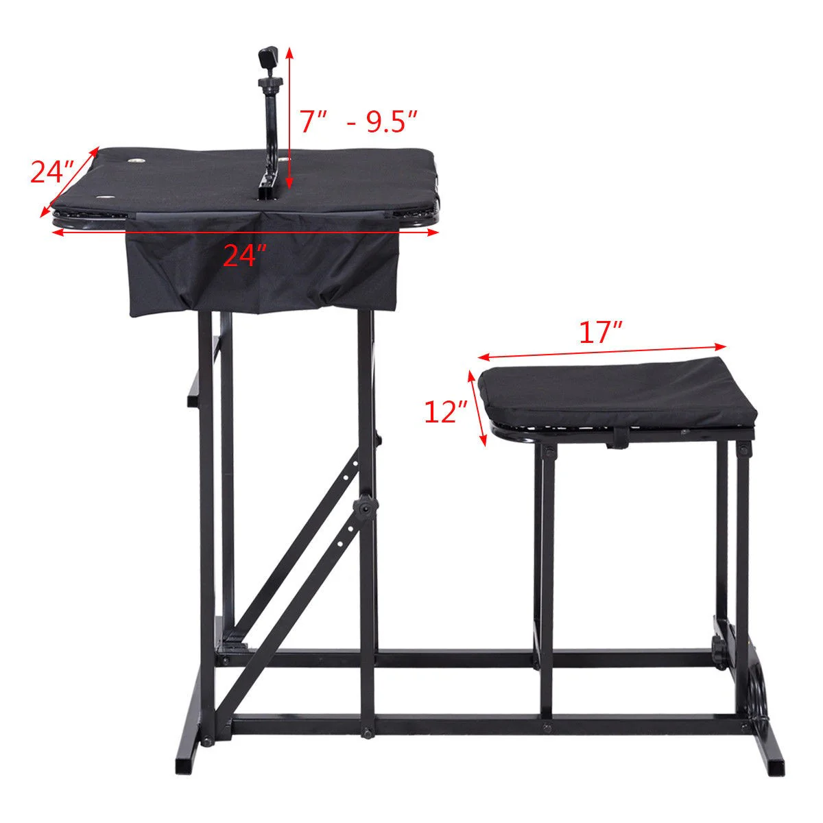 Portable Shooting Table Seat Set - Image 12