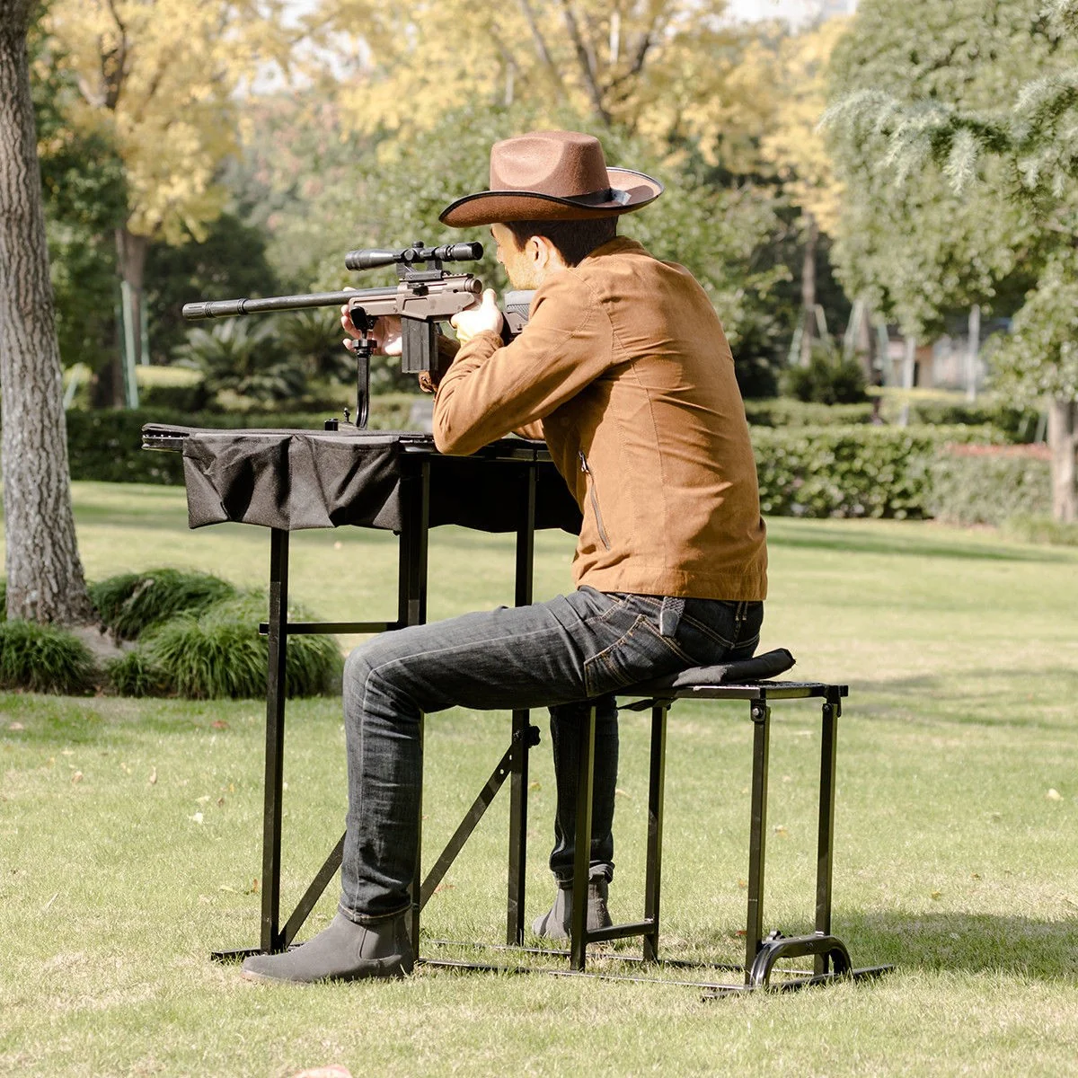 Portable Shooting Table Seat Set - Image 2