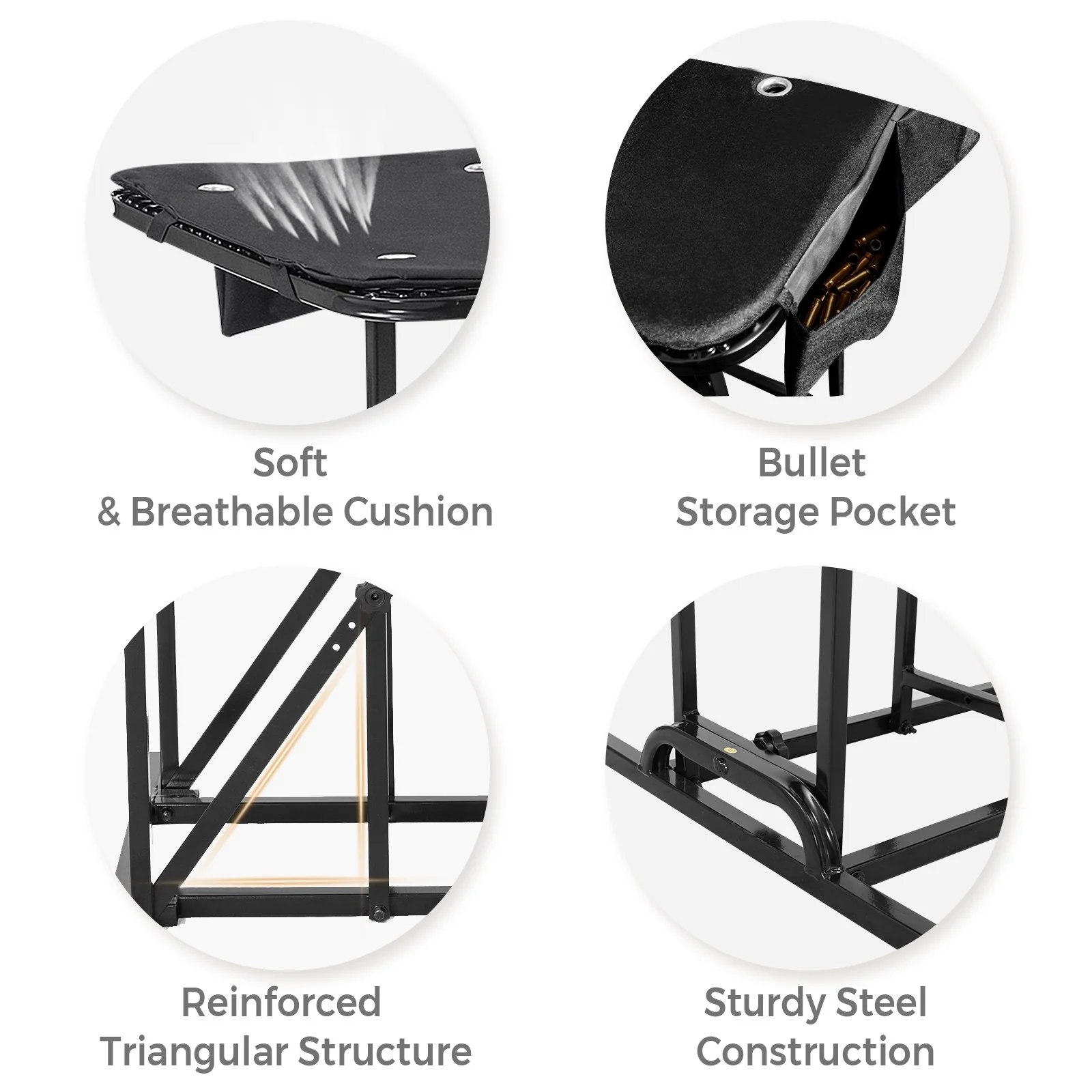 Portable Shooting Table Seat Set - Image 7