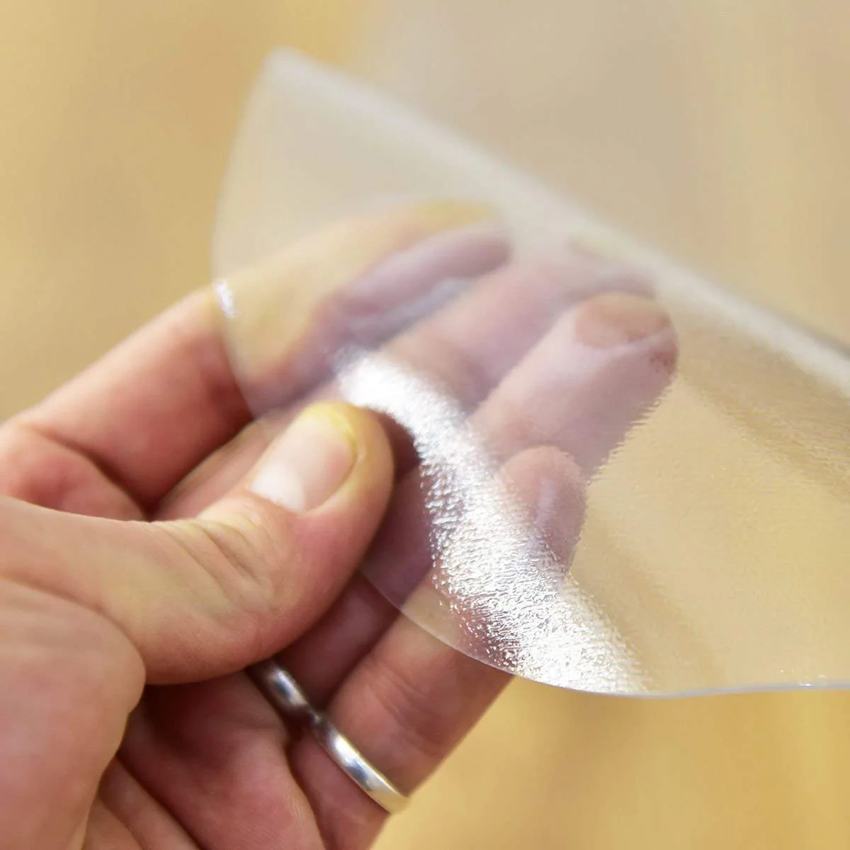 PVC Chair Mat for Hard Floors Clear Multi-Purpose Floor Protector - Image 3