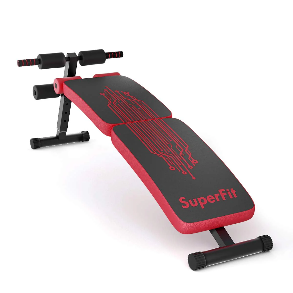 Sit Up Bench Adjustable, Foldable Abdominal Training Workout Slant Bench - Image 10